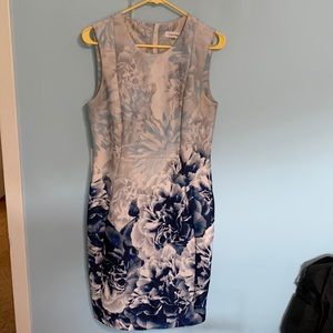 Calvin Klein floral dress